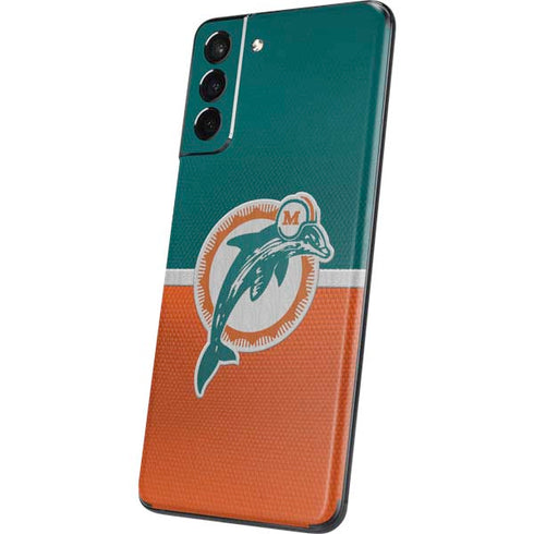 NFL Miami Dolphins Vintage Galaxy S21 Plus 5G Skin